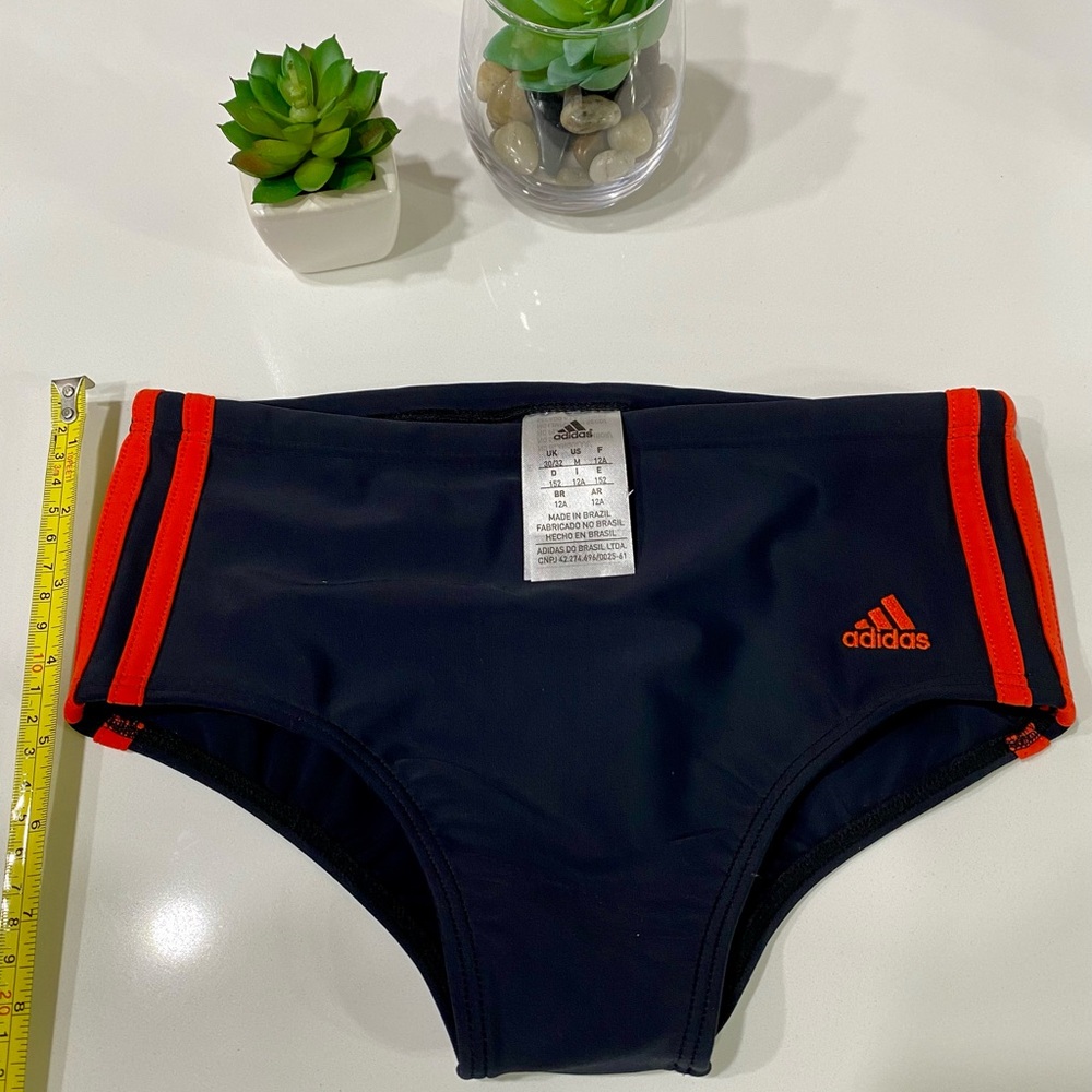 Adidas swim brief Boys. Medium size NWOT.